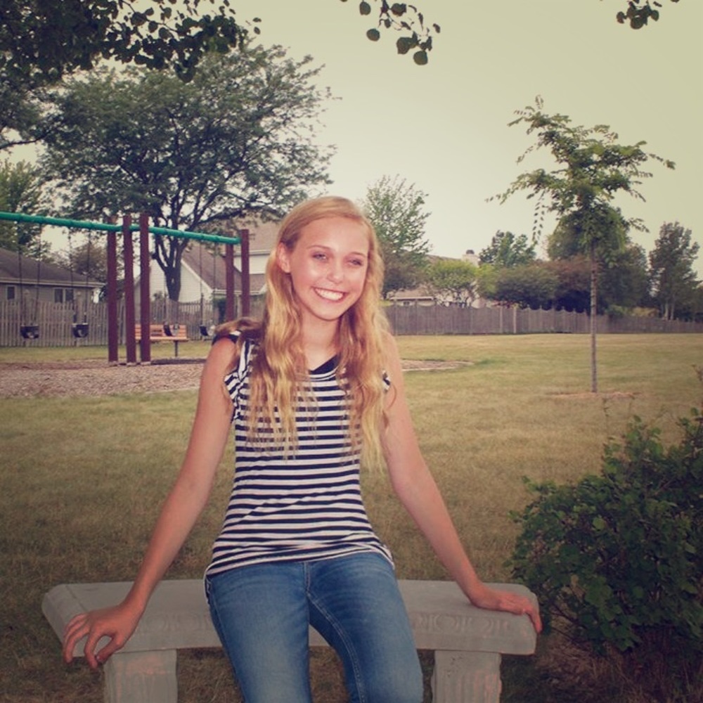 black and blue fluffy top!
